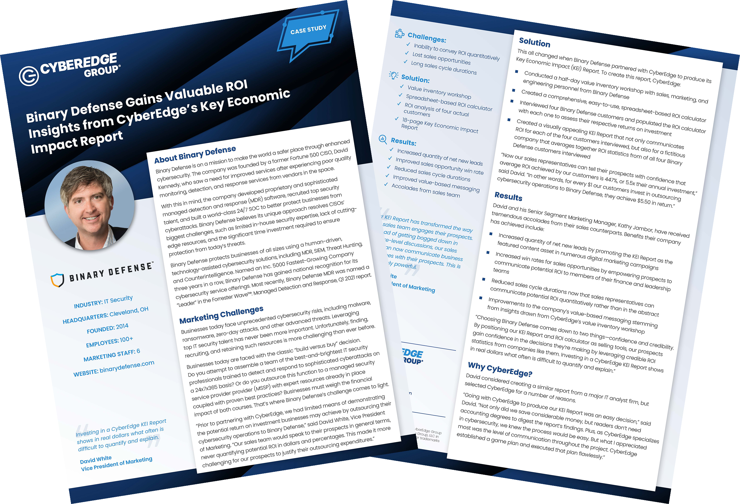 Presentation image for Binary Defense Case Study -- KEI Report