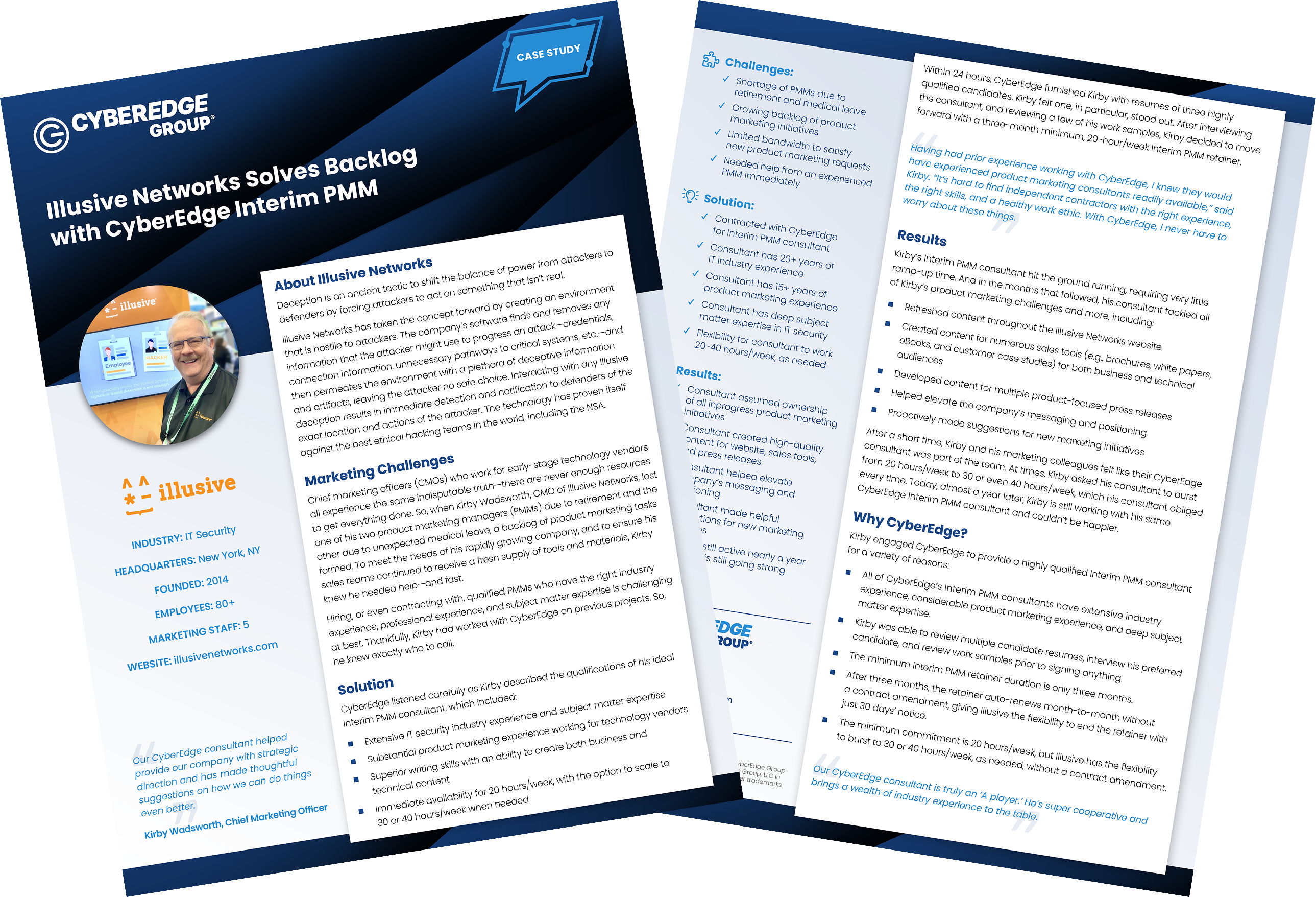 Presentation image for Illusive Networks Case Study -- Interim PMM