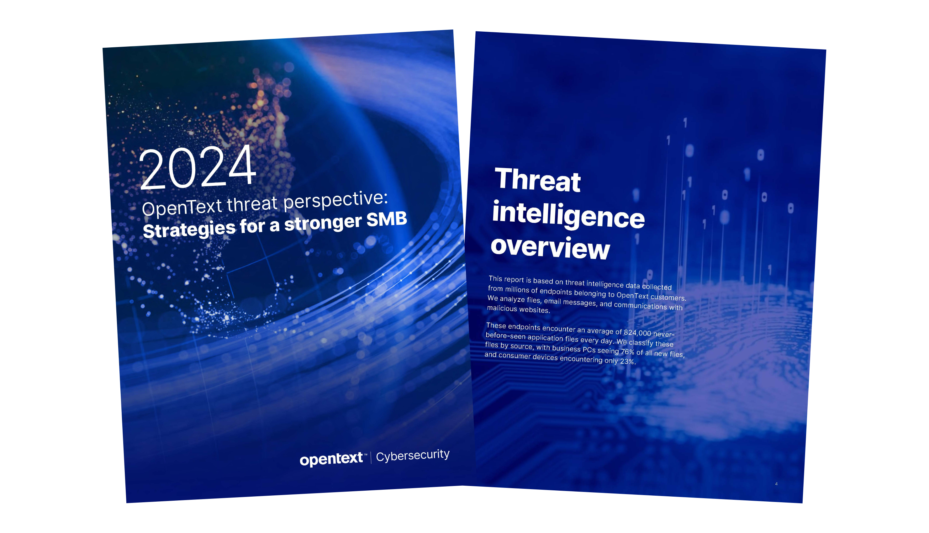 Presentation image for 2024 OpenText Threat Perspective