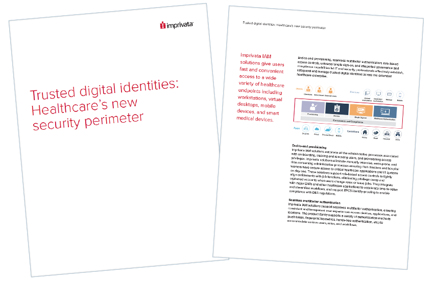 Presentation image for Trusted Digital Identities: Healthcare's New Security Perimeter