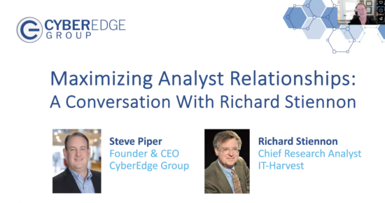 Featured image for Maximizing Analyst Relationships: A Conversation With Richard Stiennon